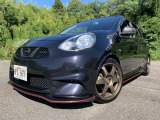 マーチ 1.2 NISMO HKSマフラー ローダウン
