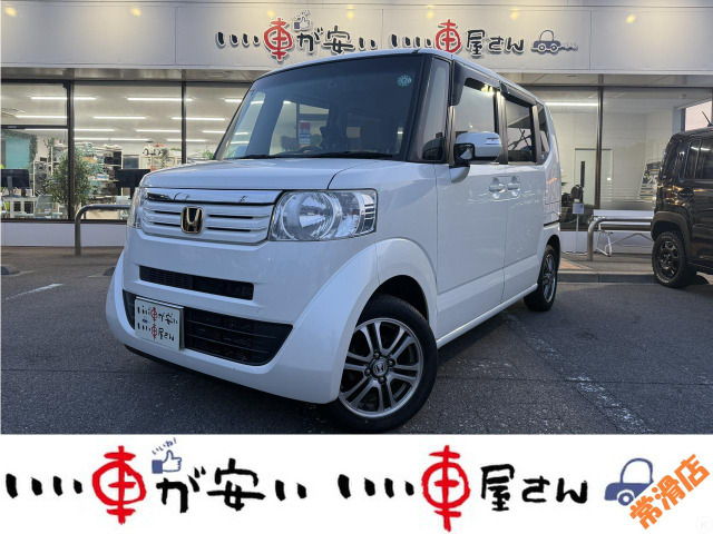 N-BOX G Lパッケージ 禁煙☆ナビ☆電スラ☆スマキ―☆ドラレコ