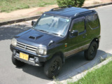 ジムニー ワイルドウインド 4WD 検8年12月 リフトアップ MTタイヤ