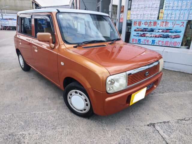 アルトラパン L 2トーンルーフ ★ディーラー車検車両★走行8万キロ