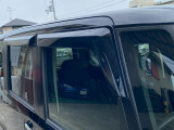 サイドバイザー付き