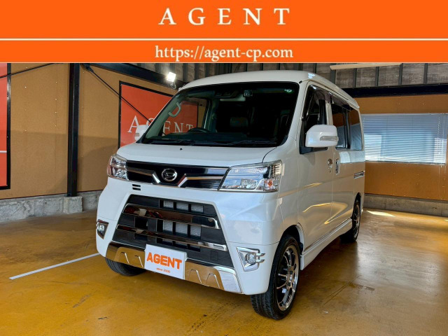 アトレーワゴンカスタムターボ RS リミテッド SAIII左パワースラドア 当店下取り車 記録簿