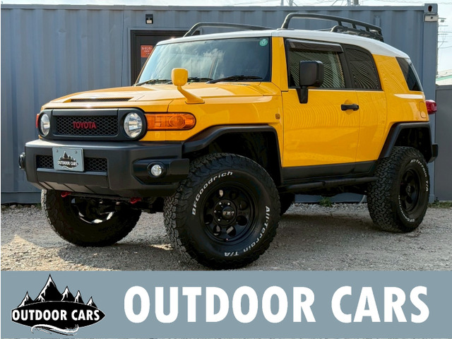 FJクルーザー4.0 4WDSDTV リフトUP 35タイヤ 4WD