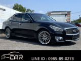 【中古車情報】日産 フーガ 2.5 250VIP 全周囲カメラ☆黒革シート☆ナビ地デジ の中古車詳細（走行距離：11.6万km、カラー：ブラックKH3、販売地域：宮崎県宮崎市大島町原の前）