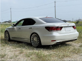 LS 460 バージョンC Iパッケージ 純正ナビ 黒革シート カールソンアルミ