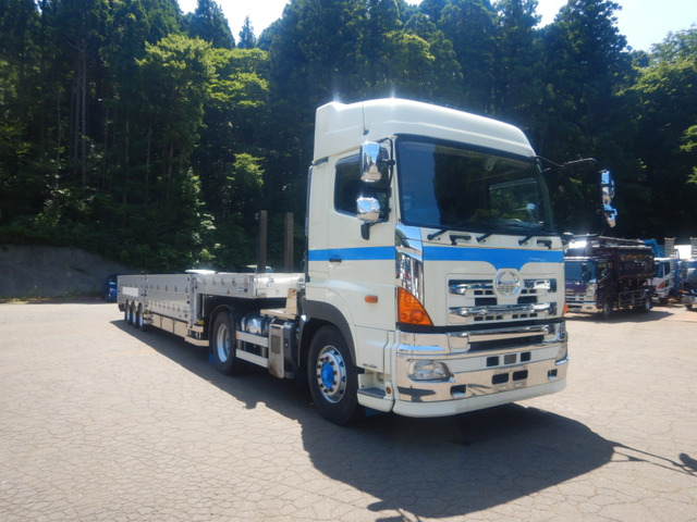 プロフィア トレーラーヘッド 第五輪11.5t 平ボデーアルミブロック