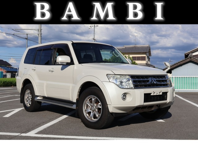 パジェロ 3.2 ロング エクシード ディーゼル 4WD ナビ Bカメラ リアモニター