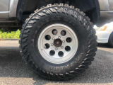 MTトンプソン16インチアルミホイール!(マッドタイヤ315/75R16)!
