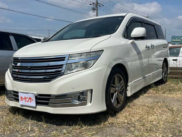 エルグランド3.5 ライダー 4WD黒本革レザーパワーシート