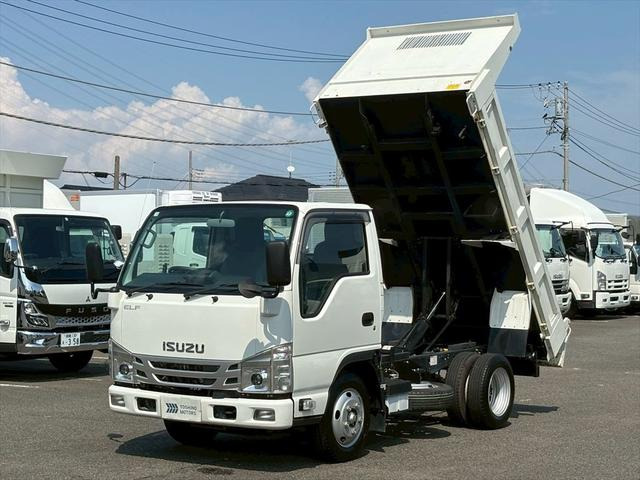 エルフ ダンプ 自社レンタUP ショートフルフラットロー