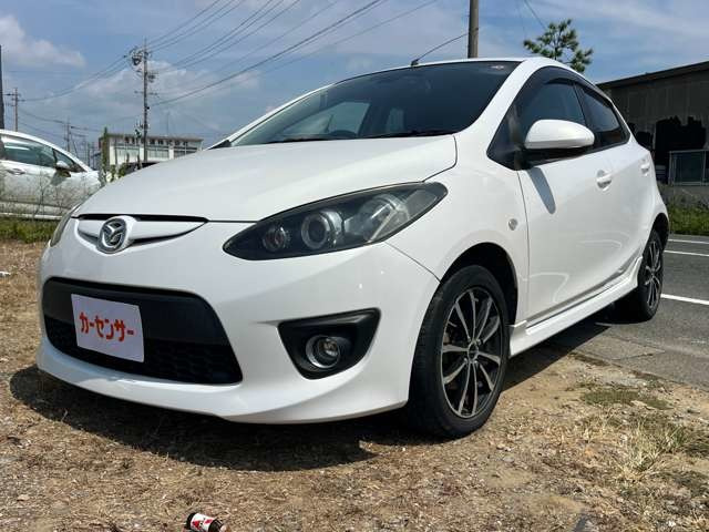 デミオ1.5 スポルトエアコンクーラー ドラレコ アルミ MT