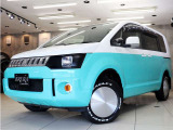 デリカD:5 2.4 G パワーパッケージ 4WD ブレラOGカスタム 新品角目換装ヘッドライト