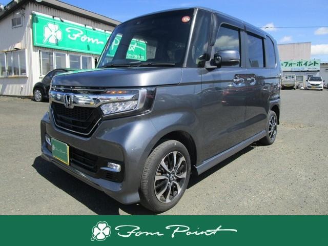 N-BOXカスタムG L ホンダセンシング 4WD左パワースライドドア Eスターター付き