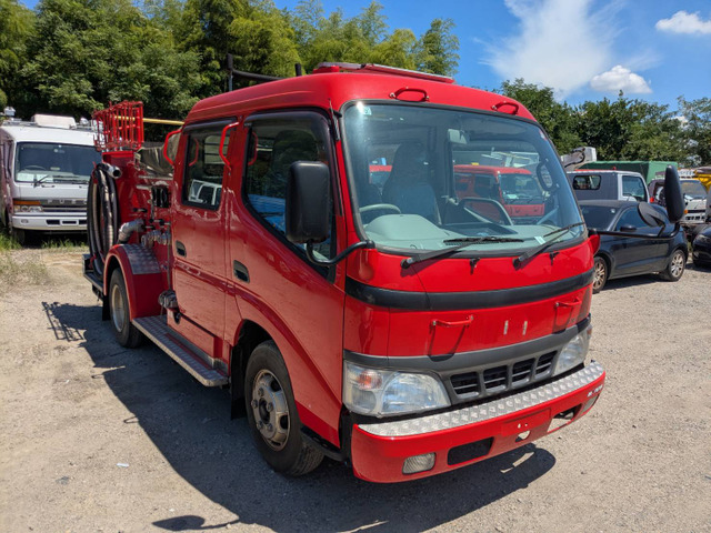デュトロ  消防ポンプ車 走行距離少