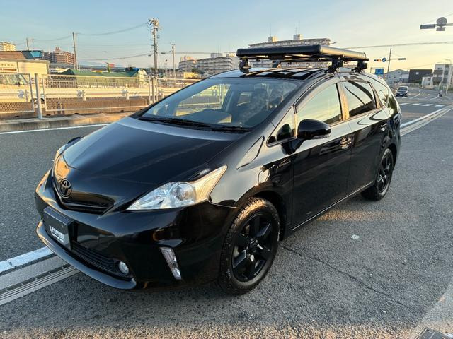 プリウスα 1.8 S リフトアップ 17インチAW ATタイヤ