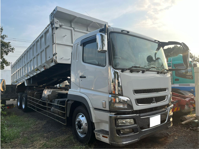 スーパーグレート ダンプ 25tダンプ新明和製内張ステンレス車検付