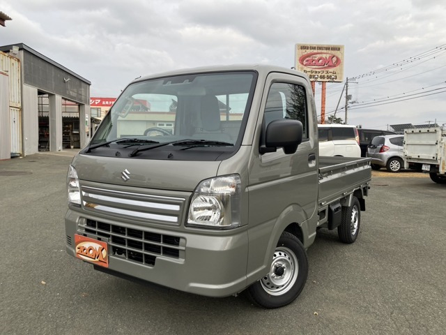 キャリイ  KCエアコン・パワステ 3方開 4WD 届出済未使用車 4AT 軽減ブレーキ
