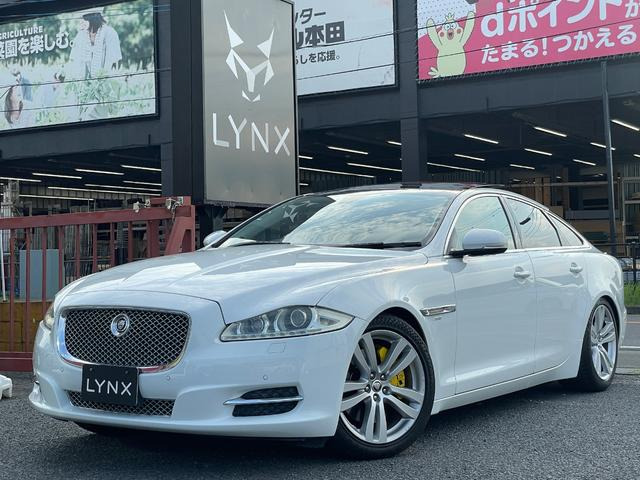 XJXJ ラグジュアリー黒革 サンルーフ ナビ Bカメラ TV