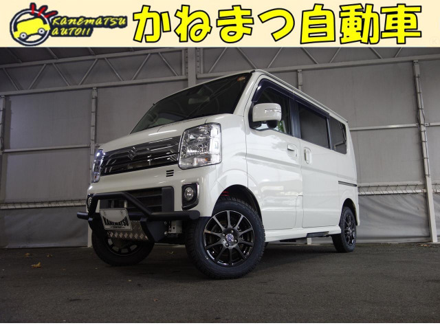 エブリイワゴンPZターボスペシャル 4WDリフトアップ しし狩 スキッドプレート
