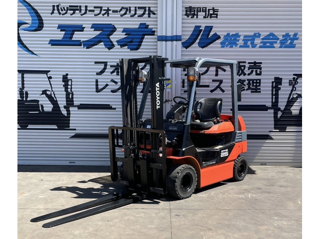 トヨタL&F 電動フォークリフト 3.0M  2.5t