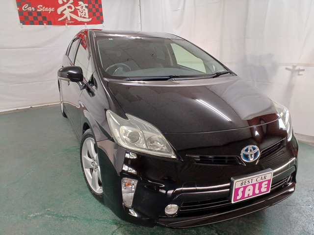 トヨタ プリウス 1.8 S 車検9年9月迄Bカメラ純正AW17インチ の中古車
