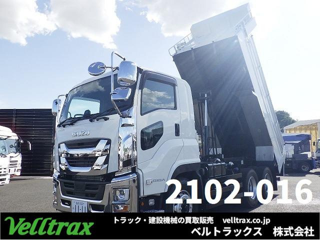 ギガ ダンプ GIGA FメッキSUSリアフェンダ-
