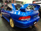 1000台限定車STI5RAリミテッド&限定色ソニックブルーMカラー22B仕様エアロ&ルーフベンチレーター&OZアルミ&MOMOステアリング&スパルコシート&リミテッド専用シート&チタンシフトノブ
