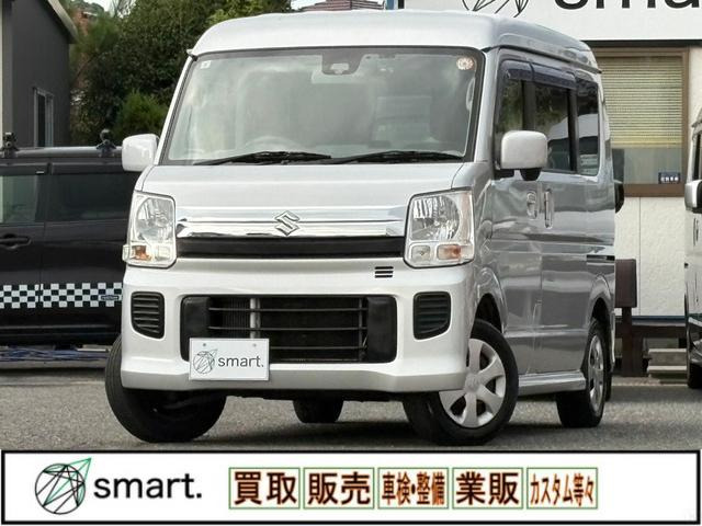 エブリイワゴンJPターボ ハイルーフ車中泊仕様!SDナビ!フルセグ!Bカメラ
