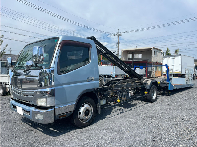キャンター 車載車 フラトップタダノ製2.9tラジコン付