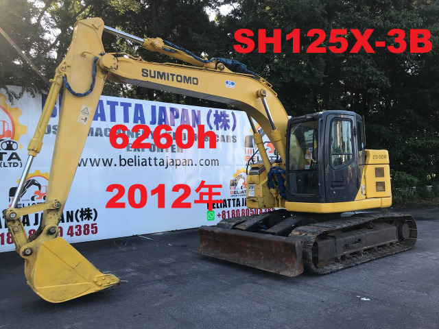 住友建機  SH125X-3B★6260h★