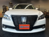 クラウン ハイブリッド 2.5 ロイヤルサルーンG 禁煙車 ベージュ本革 純正ナビ HID