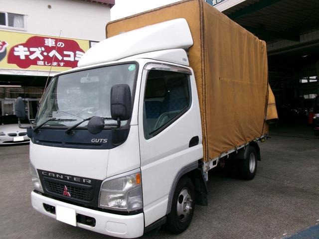 キャンターガッツ幌 MT 後輪ダブル ETC エアコン