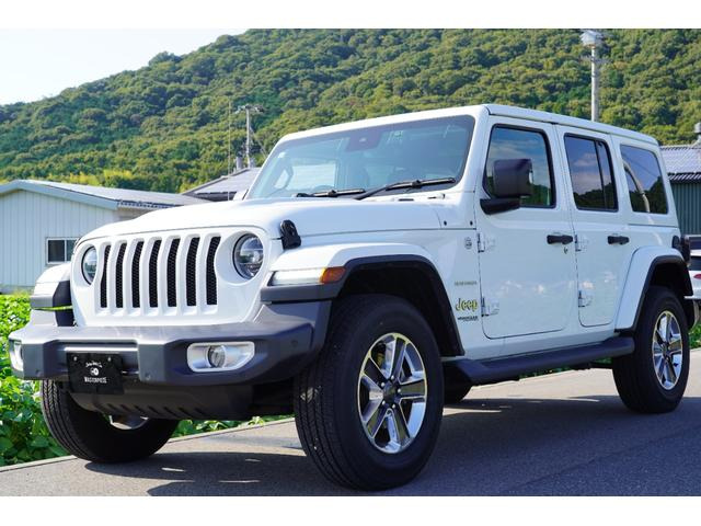 ラングラーアンリミテッド サハラ 4WDワンオーナー ALPINEウーファー