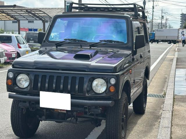 ジムニー  ルーフキャリア 車検対応フィルム施工