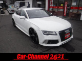 A7スポーツバック 3.0 TFSI クワトロ 4WD RS7仕様 ローダウン フルセグ ETC
