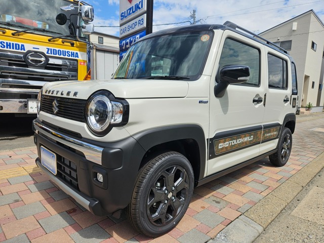 ハスラータフワイルド届出済未使用車 スズキセーフティサポート
