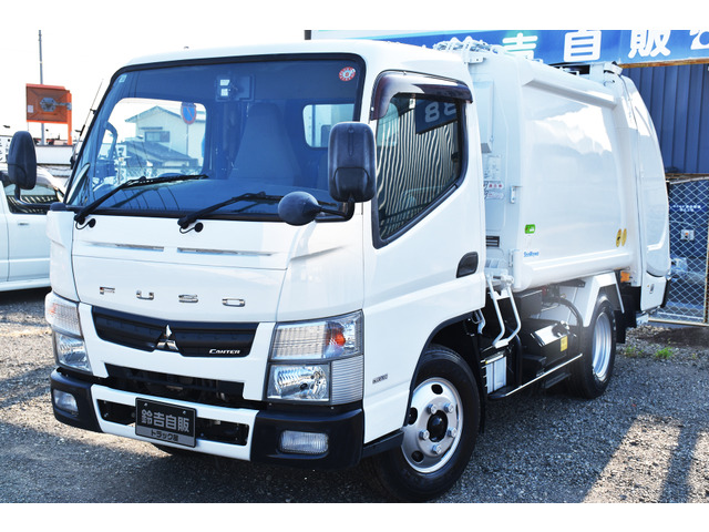 キャンター2tプレスパッカー新明和G-PX 整備済