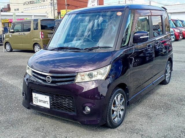 日産 ルークス ハイウェイスター ターボ 中期/ターボ/両電スラ/HID/P