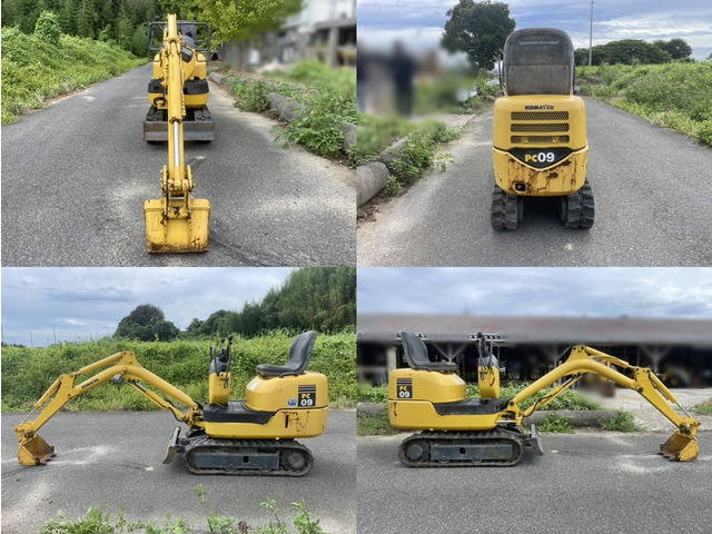 平成15年 コマツ ミニ油圧ショベル PC09-1 軽油 稼働1153時間 その他 コマツ 油圧ショベル PC09-1 軽油 稼働1153時間 の中古車詳細