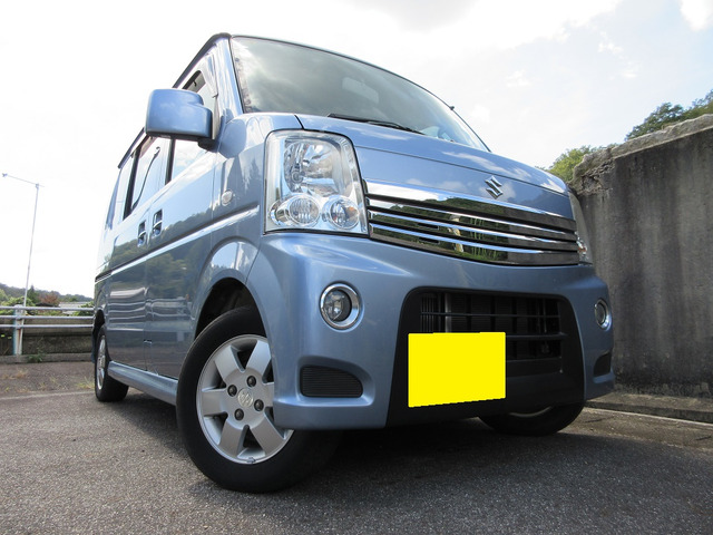 エブリイワゴンPZターボ 4WD1オーナー 禁煙車 パワスラ ナビ