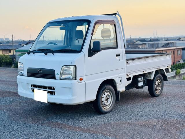 サンバートラック4WD走行距離3.4万Km本体価格15.5万 サンバートラック4WD走行距離3.4万Km本体価格15.5万 - メルカリ