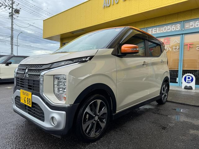 eKクロスG禁煙車 ワンオーナ 前席シートヒーター コーナーセンサー