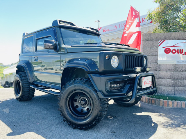 ジムニーシエラ 1.5 JC 4WD カスタム車 4WD サイクルキャリア