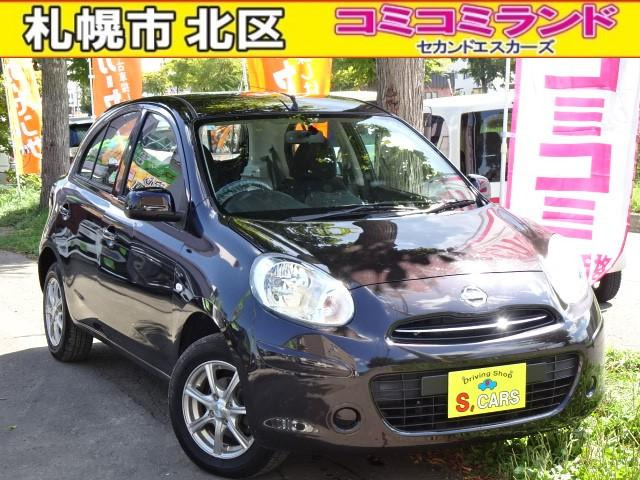 マーチ1.2 12X FOUR 4WD事故無 切替4WD プッシュスタート