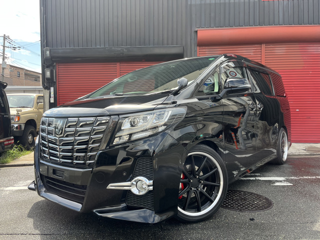 アルファード 3.5 SA Cパッケージ 4WD Dampers 20AW Aftermarketマフラー 後席TV