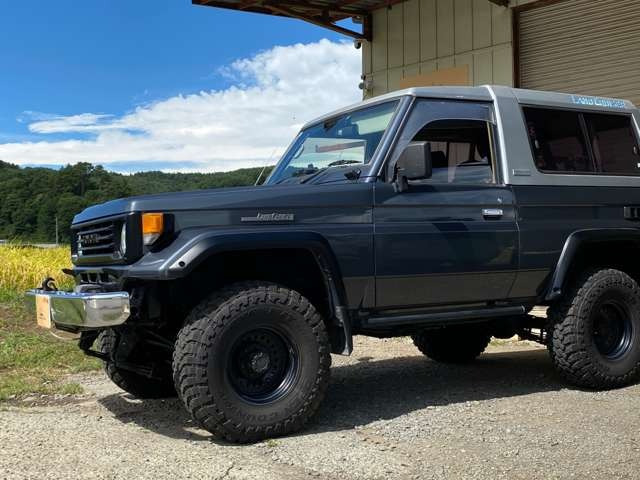 ひる ランドクルーザー70 4.2 ZX FRPトップ ディーゼル 4WDの燃費