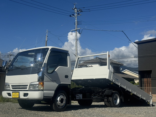 エルフ 4.3 ロング 高床 LTD ディーゼル ユニック製積載車 ラジコン ウィンチ