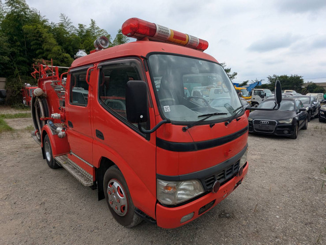 デュトロ  消防ポンプ車 実走行