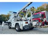 キャンター  レッカー車 クレーン付