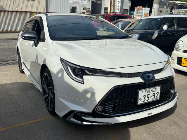 カローラツーリング 1.8 ハイブリッド W×B モデリスタフルエアロ・ホイール!